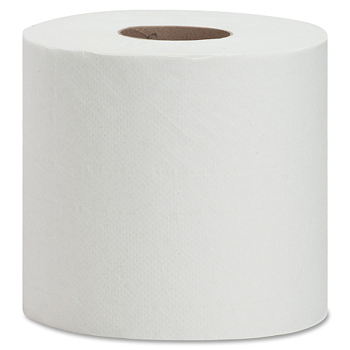 Genuine Joe&reg; Center-Pull 2-Ply Paper Hand Towels, 6 Rolls 2 Ply - 8.13" Width x 7.56" Length - 600 Sheets/Roll - 3 1/16" Core - White - Fiber - 6 / Carton (GJO23600)