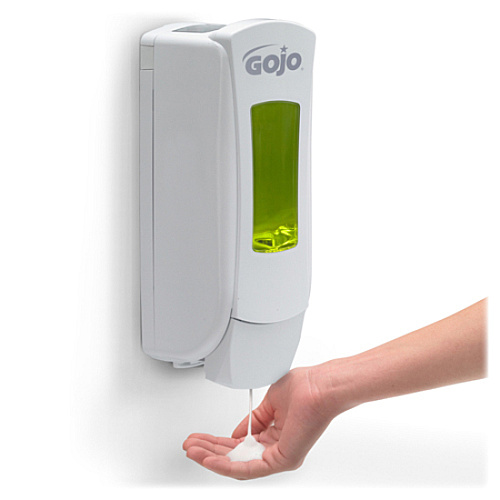 Gojo&reg; ADX-12 GingerCitrus Handwash Refill Ginger Citrus Scent - 1.32 quart - Pump Bottle Dispenser - Kill Germs - Hand, Skin, Hair, Body - Moisturizing - Green - Bio-based - 1 Each (881303)