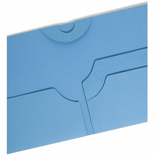 Smead SuperTab 1/3 Tab Cut Letter Recycled Top Tab File Folder 8 1/2" x 11" - 3 Internal Pocket(s) - 11 pt. - 1 Plys - Blue, Red, Green, Yellow - Flap - 10% Recycled - 12 / Pack (11905)
