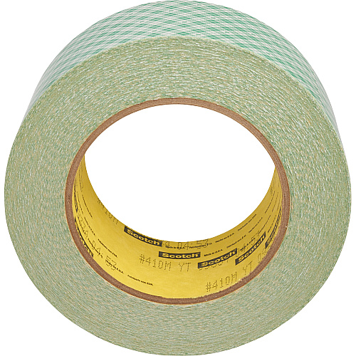 Scotch Double-Coated Paper Tape 36 yd Length x 2" Width x 6 mil Thickness - 3" Core - Natural - Kraft - Rubber Backing - Chemical Resistant, Temperature Resistant, Moisture Resistant, UV Resistant - For General Purpose, Multipurpose - 1 Roll (410M2X36)