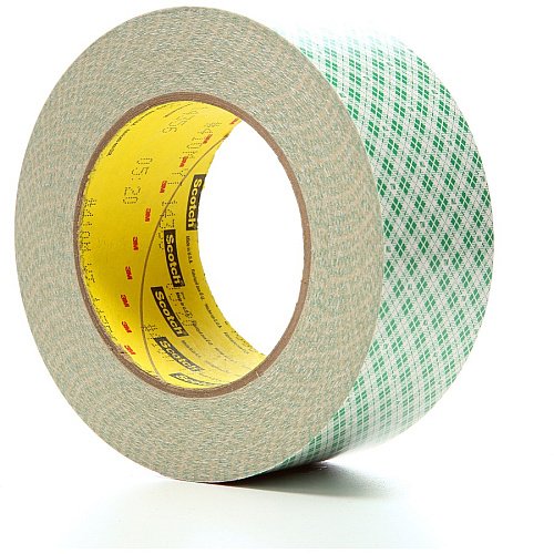 Scotch Double-Coated Paper Tape 36 yd Length x 2" Width x 6 mil Thickness - 3" Core - Natural - Kraft - Rubber Backing - Chemical Resistant, Temperature Resistant, Moisture Resistant, UV Resistant - For General Purpose, Multipurpose - 1 Roll (410M2X36)