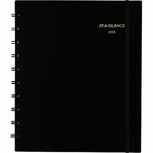 At-A-Glance Move-A-Page Weekly/Monthly Appointment Book Julian Dates - Weekly, Monthly - 12 Month - January 2026 to January 2027 - 7:00 AM to 8:00 PM - Quarter-hourly, 7:00 AM to 5:45 PM - Quarter-hourly - 1 Week, 1 Month Double Page Layout - 8 (70950E05)