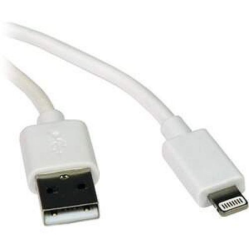 Tripp Lite 6ft Usb Lightning Charge Cable White 2m (M100006WH)