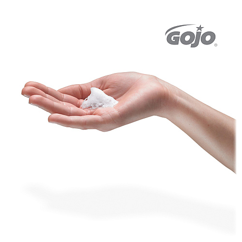 Gojo&reg; ADX-7 Dispenser Refill Botanical Foam Soap Botanical Scent - 23.67 fl oz - Pump Bottle Dispenser - Skin, Hand - Moisturizing - Emerald Green - Rich Lather, Bio-based - 4 / Carton (871604CT)