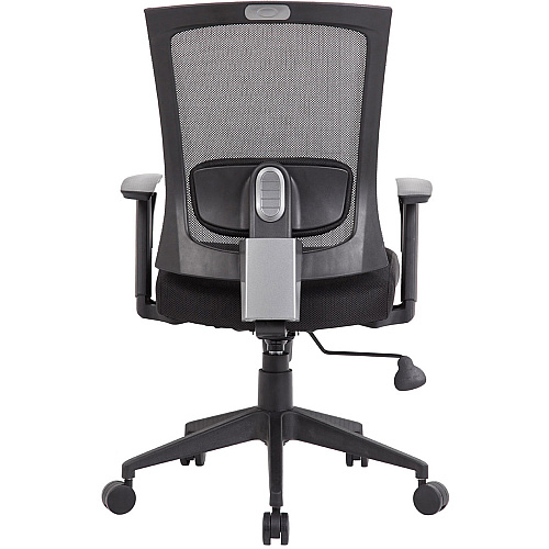 Boss B6706 Task Chair Black Seat Color - Mesh Seat Material - Black Back Color - Black Frame Color - Nylon Frame Material - 5-star Base - 1 Each (B6706BK)