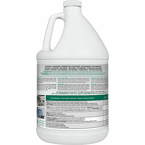 Simple Green Crystal Industrial Cleaner/Degreaser For Multipurpose - Concentrate - Liquid - 128 fl oz (4 quart) - Non-flammable, Fragrance-free, Color-free - Clear - 1 Each (19128)