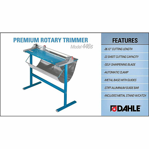 Dahle 446s Premium Rotary Trimmer w/stand