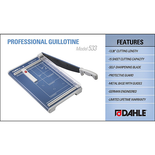 Dahle 533 Professional Guillotine Trimmer