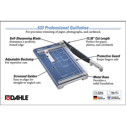 Dahle 533 Professional Guillotine Trimmer