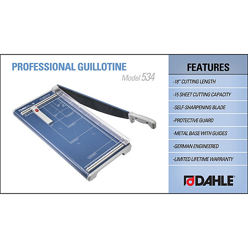 Dahle 534 Professional Guillotine Trimmer