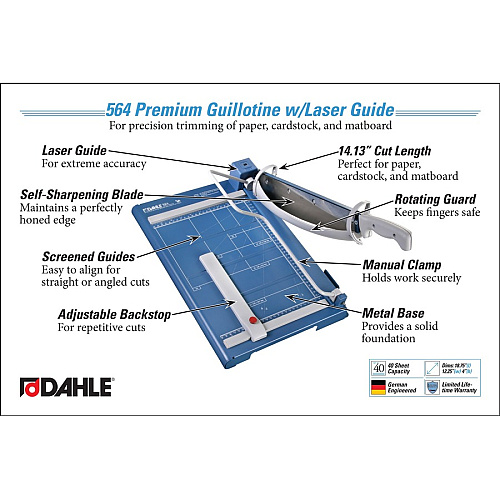 Dahle 564 Premium Guillotine Trimmer