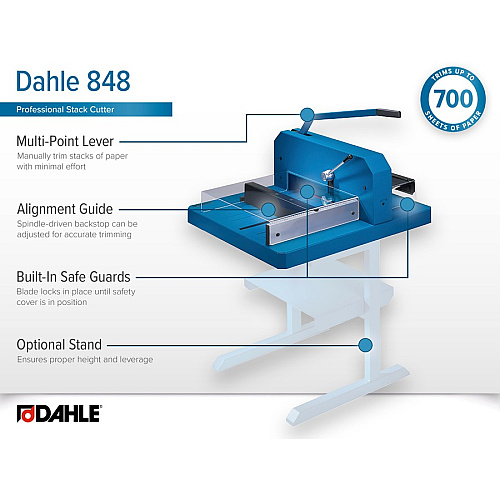 Dahle 848 Professional Stack Cutter