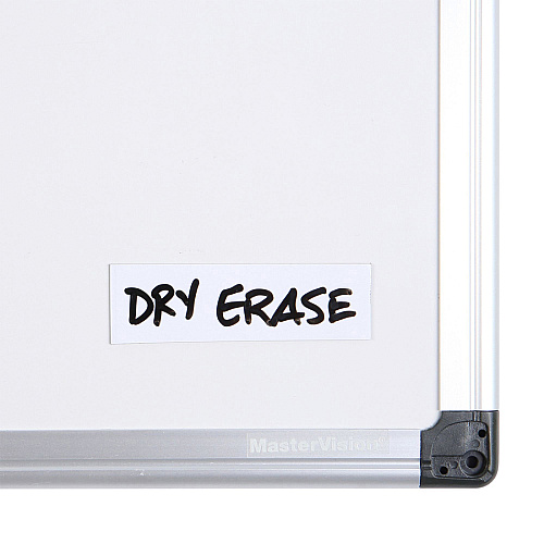 MasterVision Magnetic Dry Erase Roll 1" (0.1 ft) Width x 600" (50 ft) Length - White Film - Magnetic - 1 Roll (FM2018)