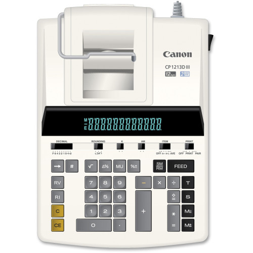 thumbnail image 2 of Canon MP27DII 8707B001AA 12-Digit Desktop Pinting Calculato 2 of 11