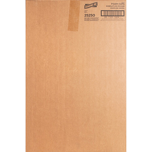 Genuine Joe 20 oz Foam Cups 20 fl oz - White - Styrofoam - Hot Drink, Cold Drink - 500 / Carton (GJO25250)