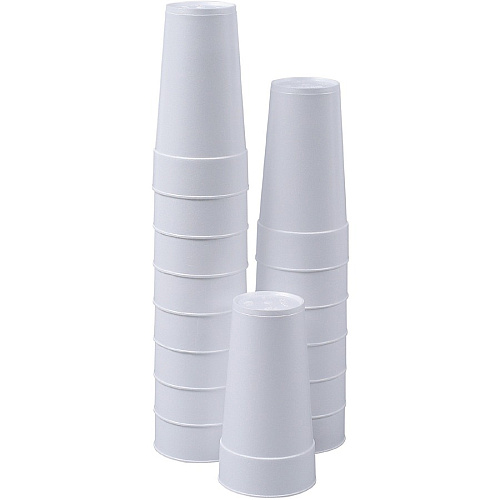 Genuine Joe 24 oz Foam Cups 24 fl oz - White - Styrofoam - Hot Drink, Cold Drink - 300 / Carton (GJO25251)