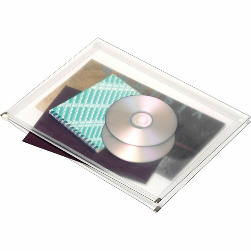 Pendaflex Zippered Closure Poly Envelopes Document - 13" Width x 10" Length - Zippered - Clear - Poly - 5 / Pack (84190GW)