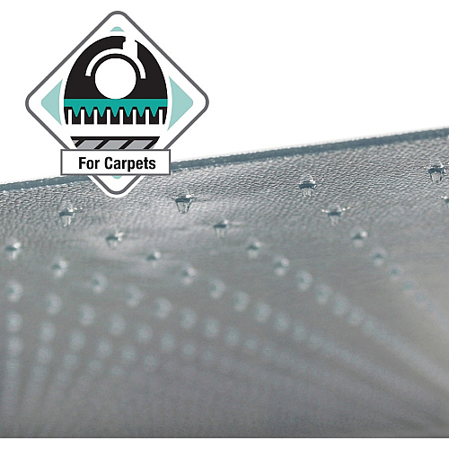 Cleartex Ultimat Ultimat&reg; XXL Polycarbonate Rectangular Chair Mat for Carpets - 60" x 118" Carpet, Home, Office - 118" Length x 60" Width x 0.090" Depth x 0.090" Thickness - Rectangular - Polycarbonate, Polyvinyl Chloride (PVC) - Clear  (1115030023ER)