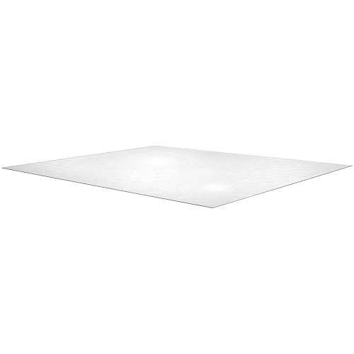 Cleartex Ultimat Ultimat&reg; XXL Polycarbonate Rectangular Chair Mat for Carpets - 60" x 118" Carpet, Home, Office - 118" Length x 60" Width x 0.090" Depth x 0.090" Thickness - Rectangular - Polycarbonate, Polyvinyl Chloride (PVC) - Clear  (1115030023ER)