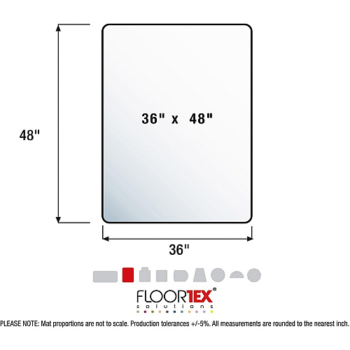 Ecotex Evolutionmat Ecotex&reg; Enhanced Polymer Rectangular Chair Mat for Carpets up to 3/8" - 36" x 48" Home, Office, Carpet - 48" Length x 36" Width x 0.087" Depth x 0.087" Thickness - Rectangular - Polymer - Clear - 1 Each - TAA Complian (ECO113648EP)