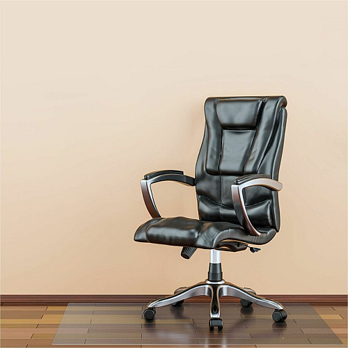 Floortex Megamat&reg; Extra Thick Chair Mat for Hard Floors & Carpets - 46" x 60" Home, Workstation, Hard Floor, Carpet, Office - 60" Length x 46" Width x 0.200" Depth x 0.200" Thickness - Rectangular - Polycarbonate - Clear - 1 Each - TAA Com (M121525ER)