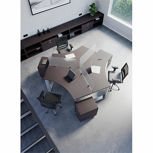 Lorell Executive Mesh High-Back Swivel Office Chair Black Seat Color - Mesh Seat Material - Black Frame Color - Steel, Plastic Frame Material - 5-star Base - 1 Each (LLR86905)