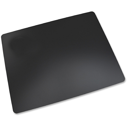 Artistic Eco-Black Antimicrobial Desk Pad Rectangular - 19" Width x 24" Depth - Black (7540)