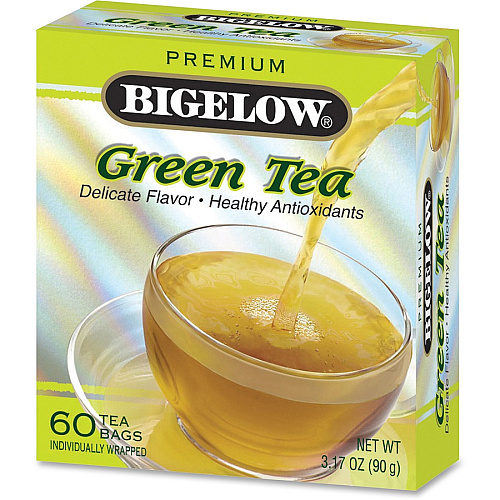 Premium Blend Green Tea Bag Green Tea Bag Green Tea - 3.2 oz Per Box - 60 - 60 / Box (00450)