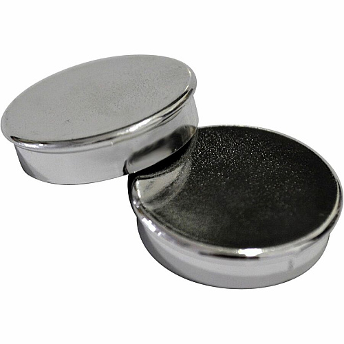 MasterVision Planning Board Magnets 1" Diameter - Round - 10 / Pack - Silver (IM130809)