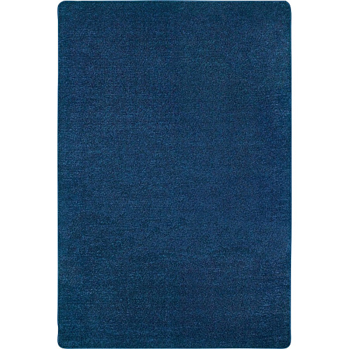 Carpets for Kids&reg; Solid Color Mt. St. Helens 6'x9' Rug Kids - 72" Length x 108" Width - Rectangle - Blueberry - 1 Each (2100405)