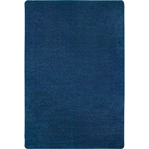 Carpets for Kids&reg; Solid Color Mt. St. Helens 6'x9' Rug Kids - 72" Length x 108" Width - Rectangle - Blueberry - 1 Each (2100405)