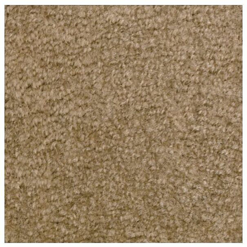 Carpets for Kids&reg; Solid Color Mt. St. Helens Carpet Rug 108" Length x 72" Width - Oval - Tan - Nylon - 1 Each (2169108)