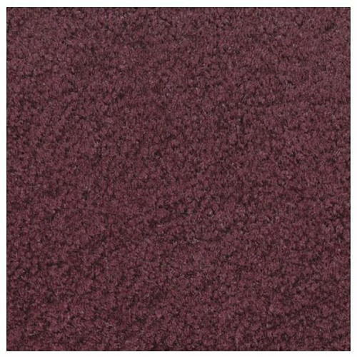 Carpets for Kids&reg; Solid Color Mt. St. Helens Carpet Rug 108" Length x 72" Width - Oval - Cranberry - Nylon - 1 Each (2169810)
