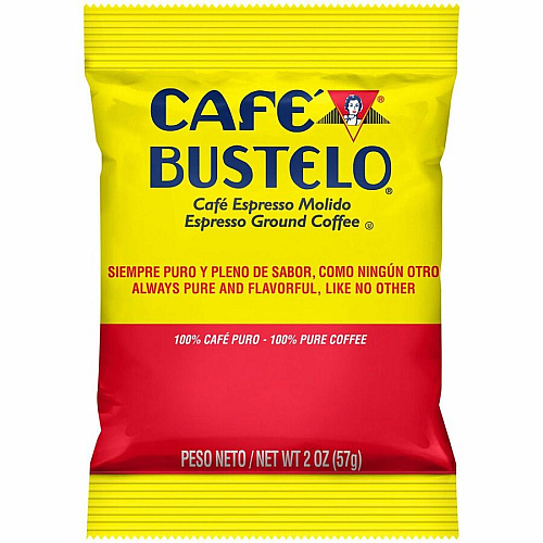 Cafe Bustelo Caf&eacute; Bustelo&reg; Ground Espresso Coffee Regular - Dark - 2 oz - Ground - 30 / Carton (1014)
