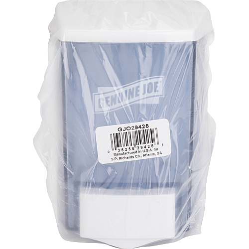 Genuine Joe 30 oz Soap Dispenser Manual - 30 fl oz Capacity - See-through Tank, Water Resistant, Soft Push - 1 Each (GJO29425)