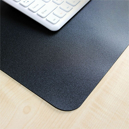 Lorell Desk Pad Rectangular - 36" Width x 20" Depth - Black (LLR39654)