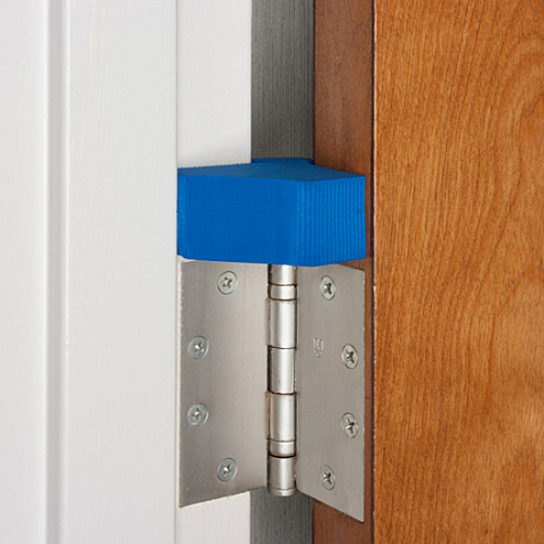 Lorell Door Wedge Foam - Blue - 1 Each (LLR42590)