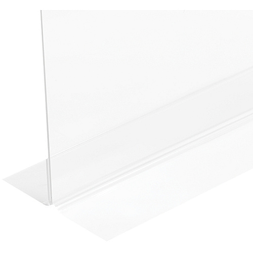 Lorell Double-sided Frame 8.50" Holding Width x 11" Holding Height - Rectangular Shape - Double Sided - Countertop - Acrylic - 1 Each (LLR49205)