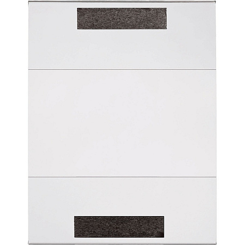 Lorell Cubicle Frame 8.50" Holding Width x 11" Holding Height - Rectangular Shape - Wall Mountable - Wall, File Cabinet, Locker, Cubicle - Acrylic - 1 Each (LLR49206)