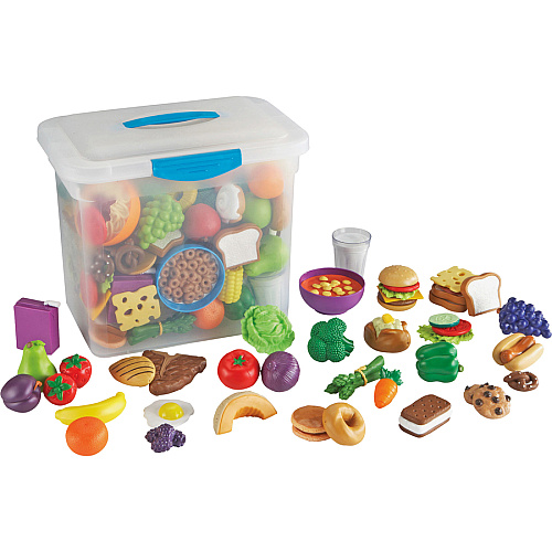 New Sprouts - Classroom Play Food Set 1 Set - 2 Year - Multi - Plastic (LER9723)
