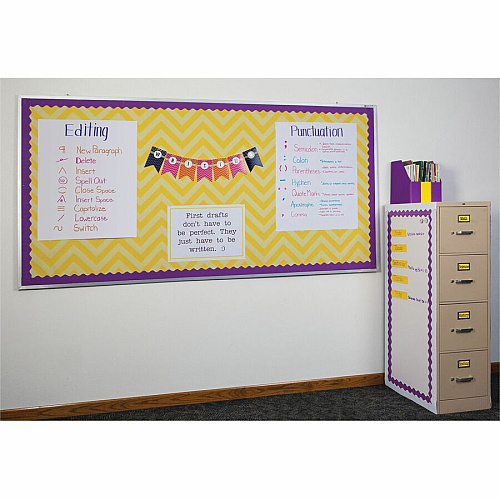 Pacon Heavy-duty Anchor Chart Paper 25 Sheets - Plain - Unruled Front Ruling - 27" x 34" Sheet Size - White Paper - Heavy Duty, Resist Bleed-through, Recyclable, Built-in Carry Handle - 4 / Carton (3370)