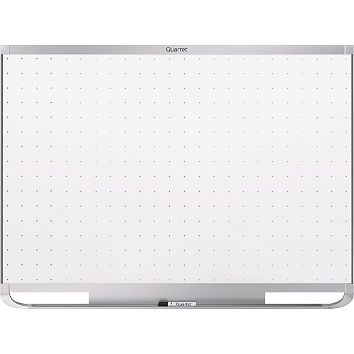 Quartet Prestige 2 Total Erase Magnetic Whiteboard 72" (6 ft) Width x 48" (4 ft) Height - White Surface - Silver Aluminum Frame - Horizontal - Magnetic - 1 Each (TEM547A)
