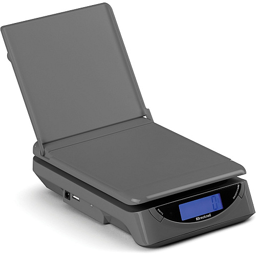 Brecknell PS25 Electronic Scale 25 lb / 11.50 kg Maximum Weight Capacity - Gray (PS25GRAY)
