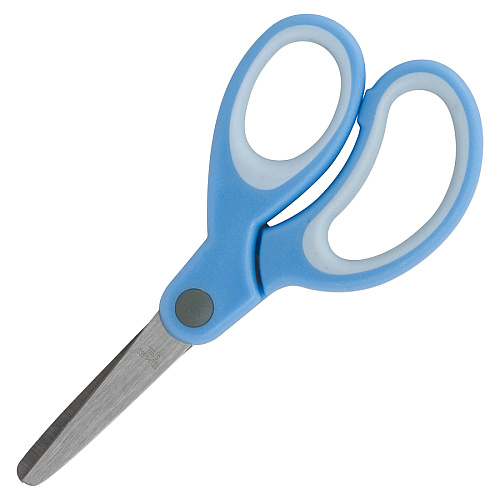 Sparco 5" Kids Blunt End Scissors 5" Overall Length - Blunted Tip - Assorted - 12 / Pack (39047)