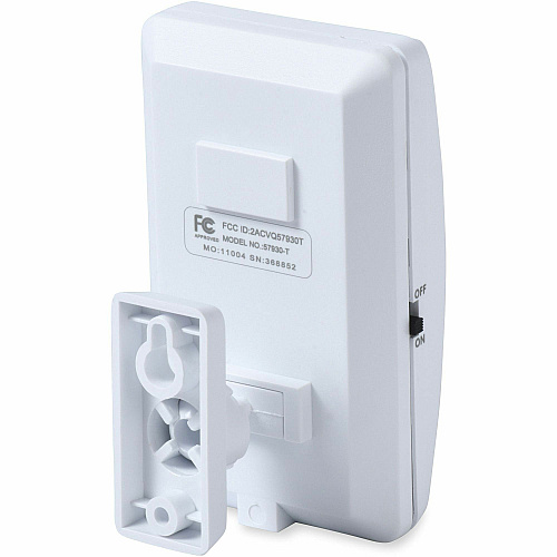 Tatco Wireless Chime with Receiver Wireless - Blue, White (57930)