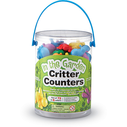 Learning Resources In The Garden Critter Counters Multi (LER3381)