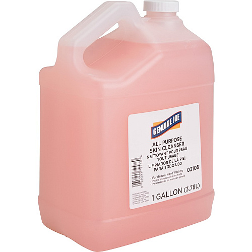 Genuine Joe All Purpose Skin Cleanser 1 gal - Hand, Skin - Pink - 4 / Carton (GJO02105CT)