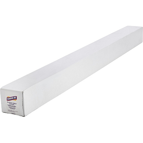 Genuine Joe Banquet-Size Plastic Tablecover 300 ft Length x 40" Width - Plastic - White - 6 / Carton (GJO10324CT)