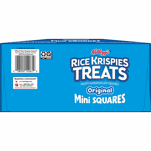 Kellogg's&reg Rice Krispies Treats&reg Minis Individually Wrapped - Original - 1 Serving Pack - 50 / Box (12346)
