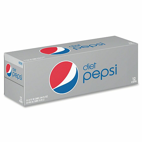 Diet Pepsi Canned Cola Ready-to-Drink Diet - 12 fl oz (355 mL) - 12 / Pack (83775)